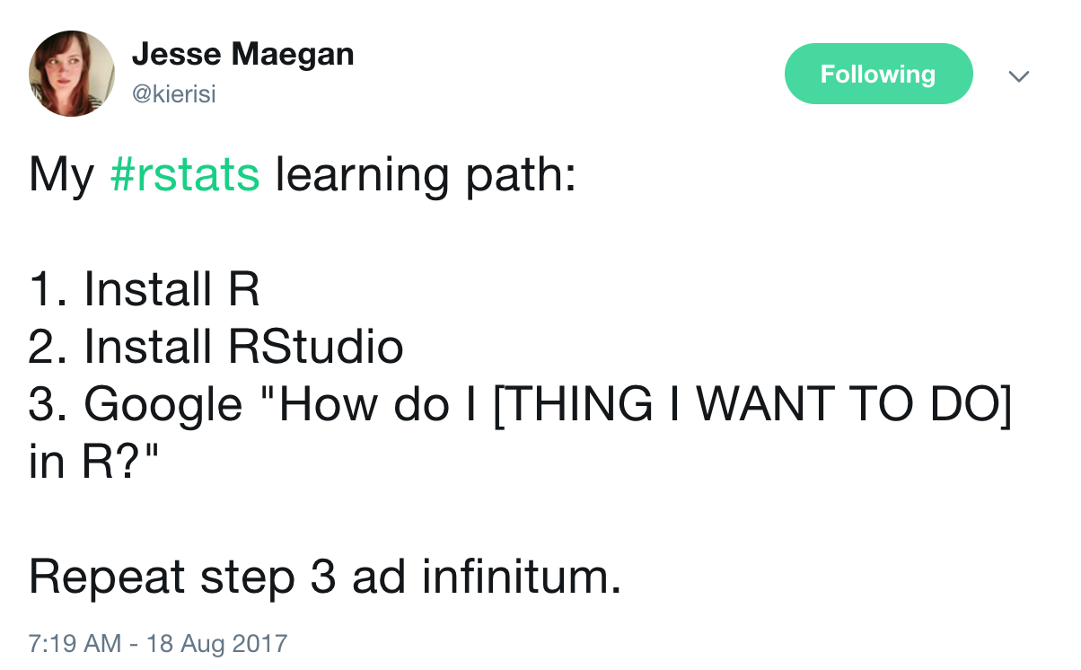 R learning path